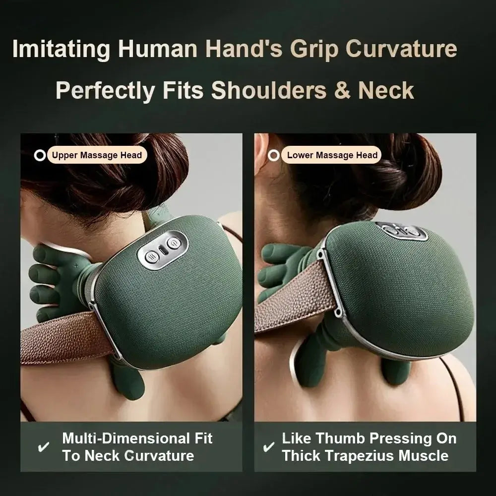 Finger Pressure Shiatsu Neck & Shoulder Massager