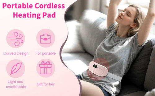 Heated Comfort Belt for Women Portable Warm Massager