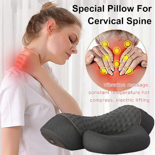 Heated Neck Massage Pillow Soothe Your Neck & Shoulders