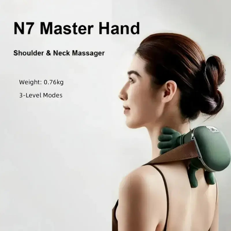 Finger Pressure Shiatsu Neck & Shoulder Massager